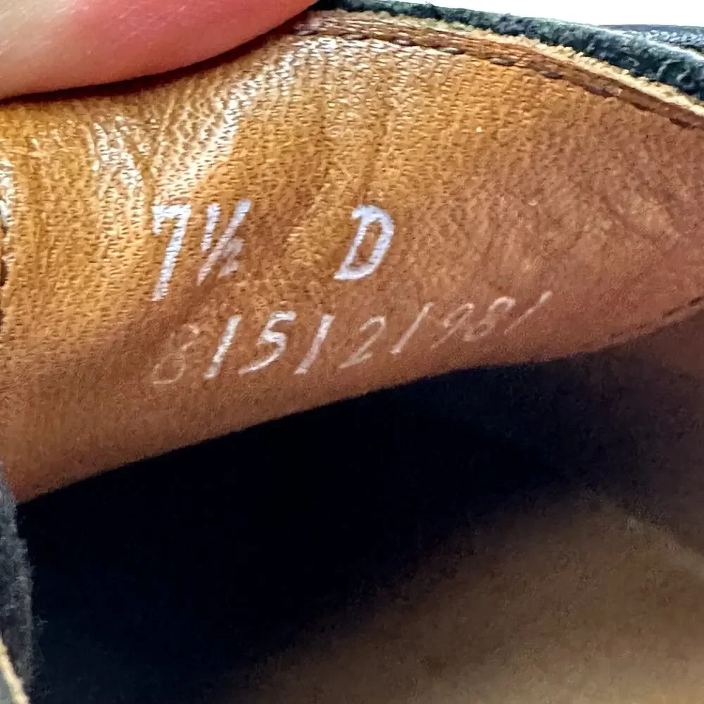 NEW HEELS Allen Edmonds x Polo Ralph Lauren Sanderson Longwing Derby MiUSA 7.5 D